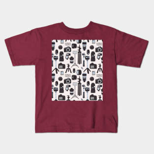 Photography pattern light Kids T-Shirt